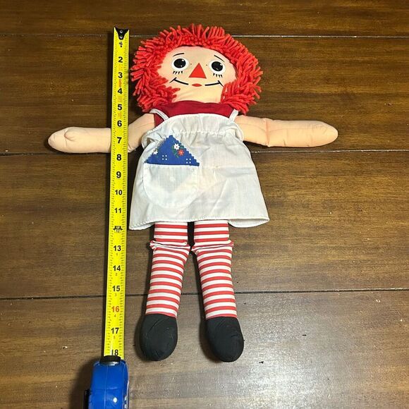 Vintage Playskool Raggedy Ann Cloth Doll 1987 - Picture 4 of 4